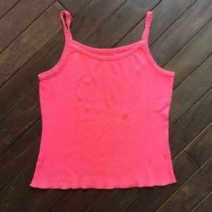 NWOT Neon Pink Tank Top